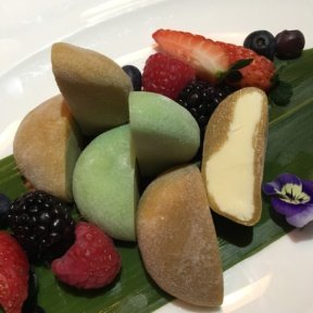 Gluten-free mochi from Roku Sunset